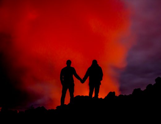 Nyiragongo Volcano, Virunga National Park, DRC.