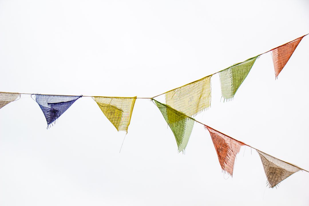 Crystal Stafford, prayer flags, peace, Nepal