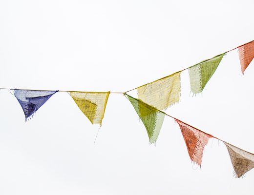 Crystal Stafford, prayer flags, peace, Nepal