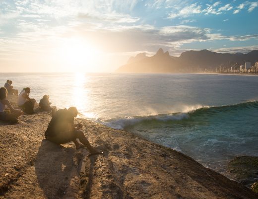 Crystal Stafford, Arpoador Rock, Ipanema, Rio